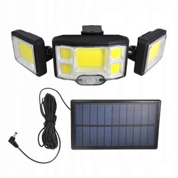 Voděodolná Solární Lampa Sensor Pilot 180 Led