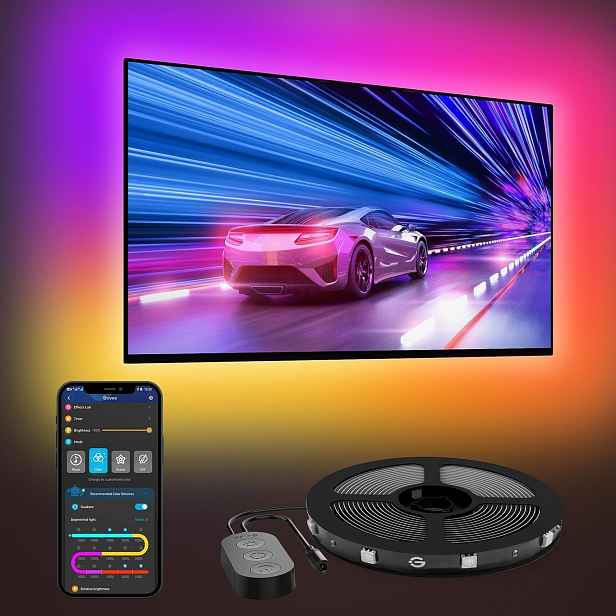 Led pásek pro Tv 40-50 palců Rgbic Wi-Fi Smart Govee