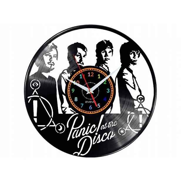 Panic at the Disco Nástěnné hodiny Vinylová deska Moderní Dekorativní Na P