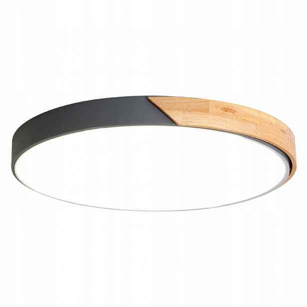 Stropní Svítidlo NoirWood| Moderní|36W| 40 cm|Kulatý Variabilní barva