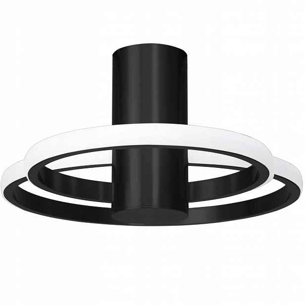 Stropní Svítidlo Stropní Svítidlo Kovová Černá Led Toolight