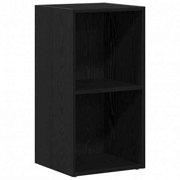 vidaXL LP úložný box černý dub 71x34x36 cm kompozitní dřevo