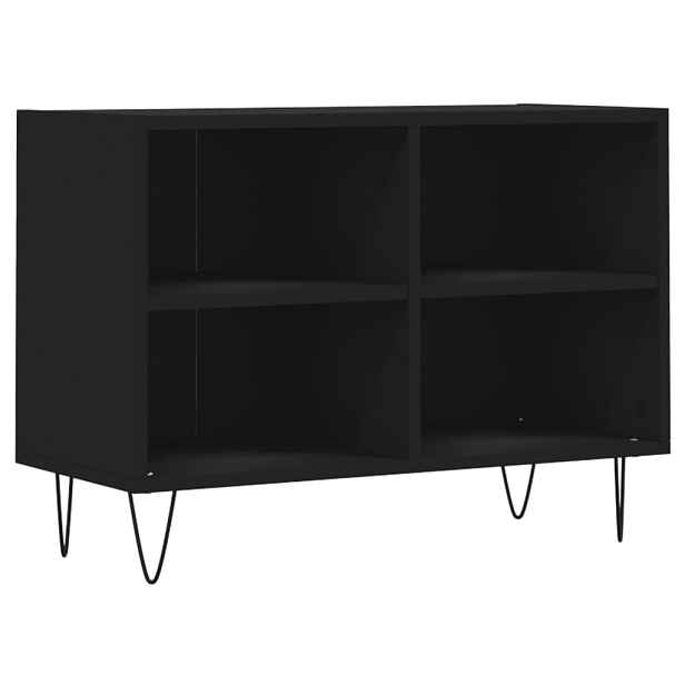 vidaXL TV skříňka černá 69,5 x 30 x 50 cm kompozitní dřevo