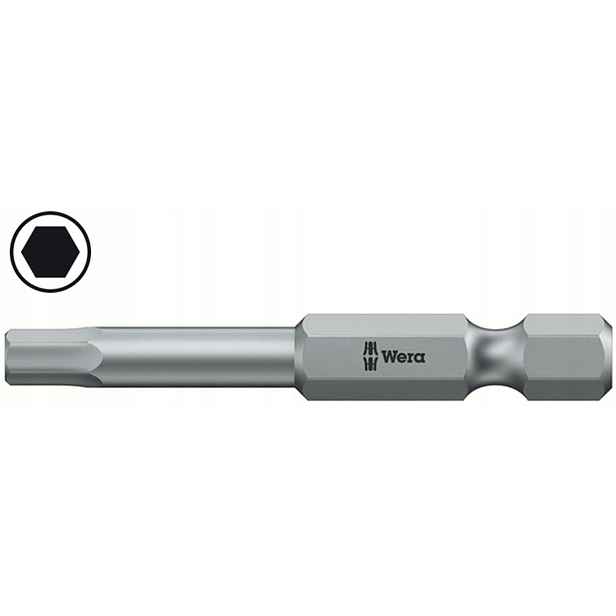 Bit imbus 2 mm x 50 mm 1/4" dlouhý Hex-Plus 840/4 Z 059603 Wera