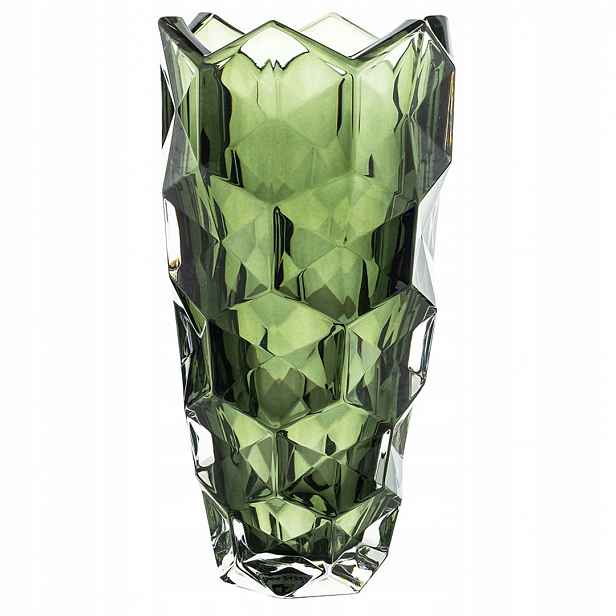 Bohemia Lunar Smokey Green Váza 280MM