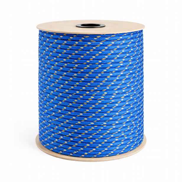 Polypropylenové lano Pp 6 mm × 200 m pletené 16-plovoucí Uv tkanina