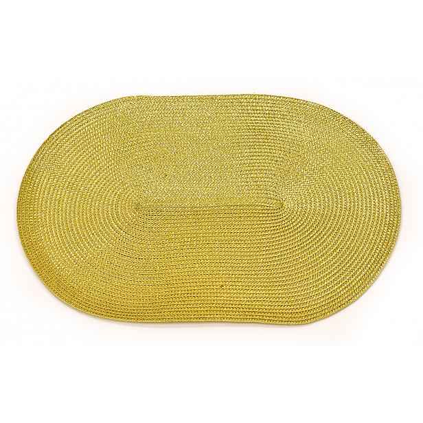 Prostírání Bast Metallic, 30x45 cm, zlatá