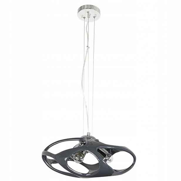 Závěsná lampa Mateo 6700/3 šedá Elem