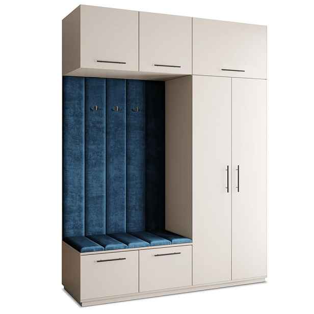 MASSENO MODERNÍ PŘEDSÍŇOVÁ SESTAVA REMA, 180/240/60 cm, kašmírová