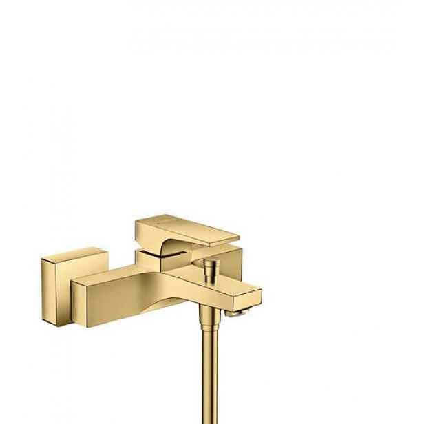 Vanová baterie Hansgrohe Metropol bez sprchového setu 150 mm leštěný vzhled zlata 32540990