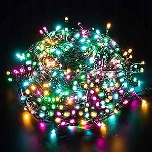 Led světla, 1000 barevných diod, 100 m,