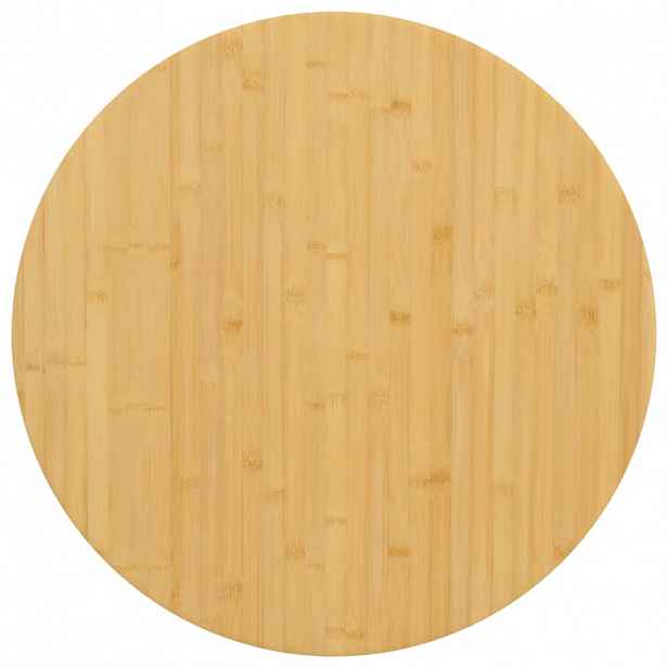 vidaXL Stolní deska Ø 90 x 1,5 cm bambus