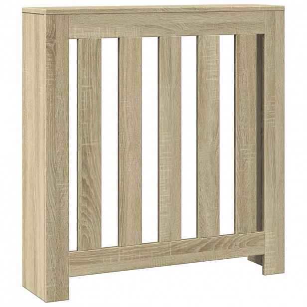vidaXL Kryt radiátoru Dub sonoma 78 x 20 x 82 cm Kompozitní dřevo