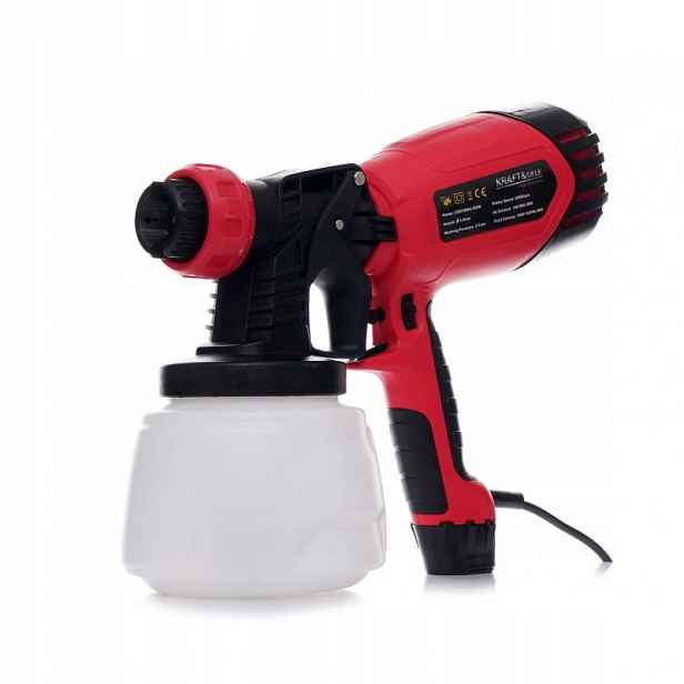 Malířská stříkací pistole 450 W 1000 ml tryska 4 mm Kraft&Dele
