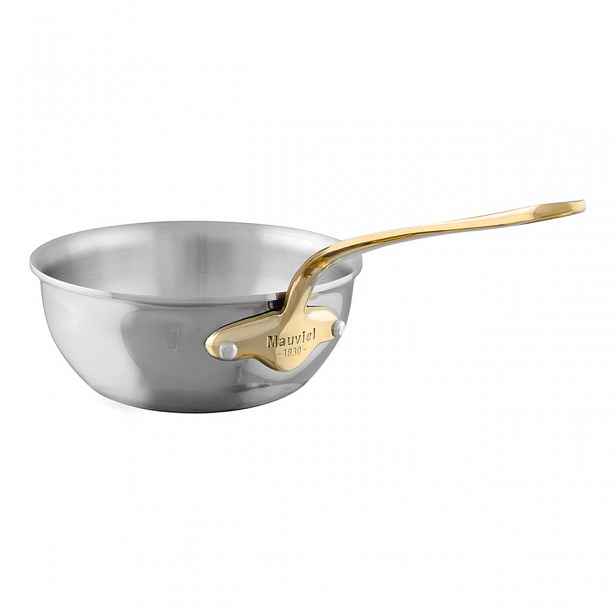 Mauviel Kónický rendlík M´Cook s bronzovou rukojetí, Ø 24 cm / 3,0 l 351224