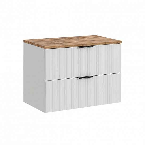 Petits-meubles SKŘÍŇKA POD UMYVADLO 80.6cm Adriel Bílá