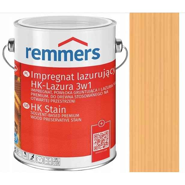 Remmers Hk-lasur Lazura 5L Impregnační Lazura Na Dřevo Hemlok 2266