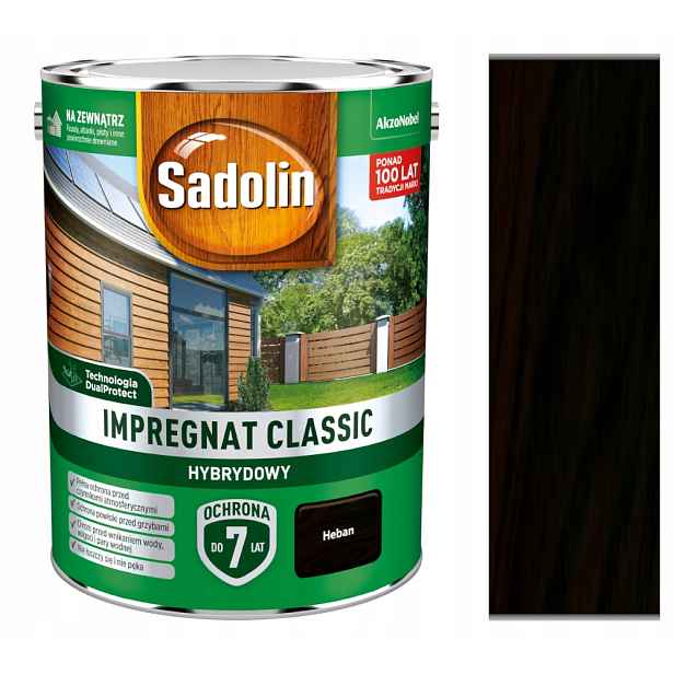Sadolin Classic Impregnace 4,5 l Eben