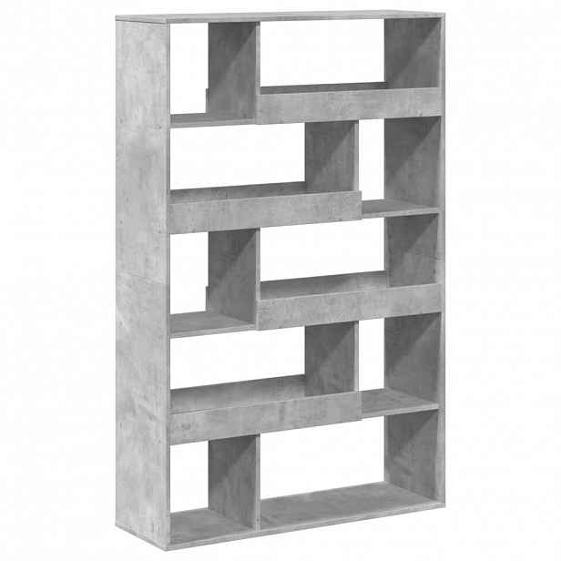 vidaXL Dělicí stěna betonově šedá 100 x 33 x 156,5 cm kompozitní dřevo