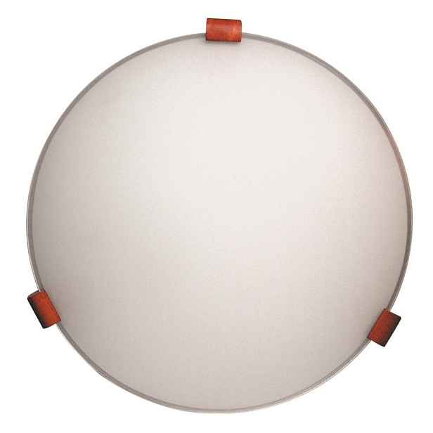 Stropní svítidlo bílé kulaté nástěnné 60W E27 Bianca