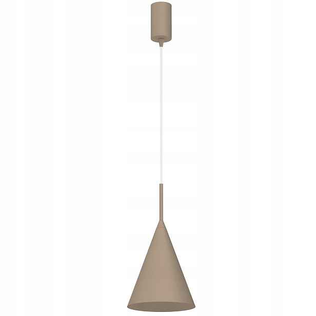 Závěsná lampa Milagro Capital MLP2468 Taupe Kašmír 1xGX53 Nastavitelná 100 cm