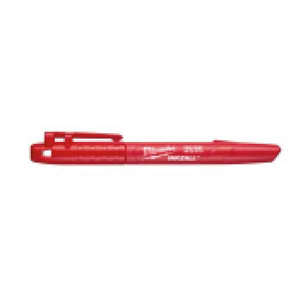 Značkovač červený Milwaukee Inkzal Marker Red 48223170