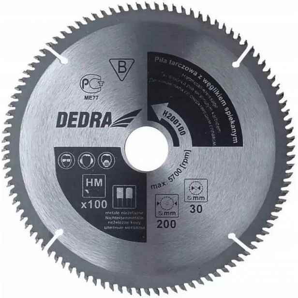 Dedra H500120 Kotoučová Pila Na Dřevo Widia 500X30 120Z