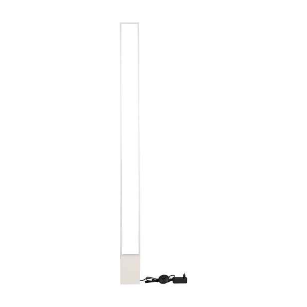 Bílá LED stojací lampa (výška 161 cm) Lithos – Nova Luce