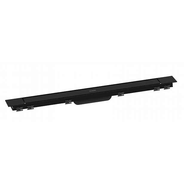 Hansgrohe RainDrain Match Plus - Sprchový žlab 80 cm, s roštem, matná černá 56215670