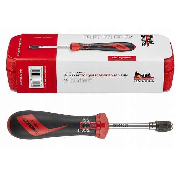 Momentový šroubovák 1492TSD 1-5 Nm TengTools
