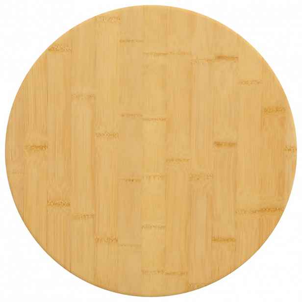 vidaXL Stolní deska Ø 50 x 2,5 cm bambus
