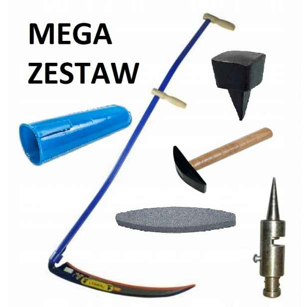 Křovinořez Kovové Kosisko Sada XXL s Kosou Gunas