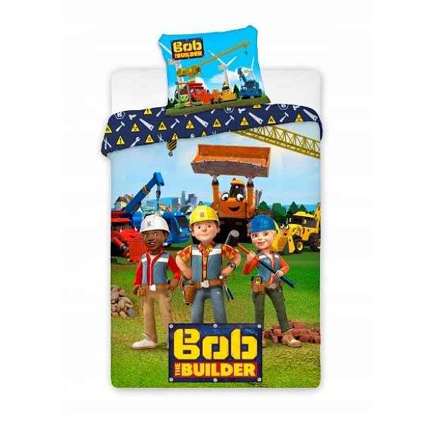 Povlečení bavlněné 140x200 Bob Stavitel pro chlapce pohádkové