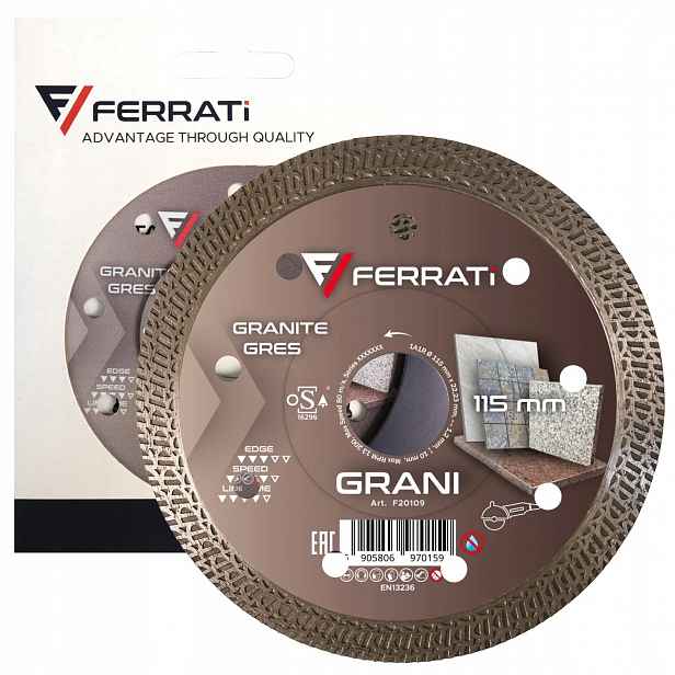 Ferrati Diamantový Kotouč Ø 115 MM x 22,23 MM