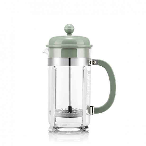 Vařič pístový french press Bodum Caffettiera 1 l šalvějově zelený
