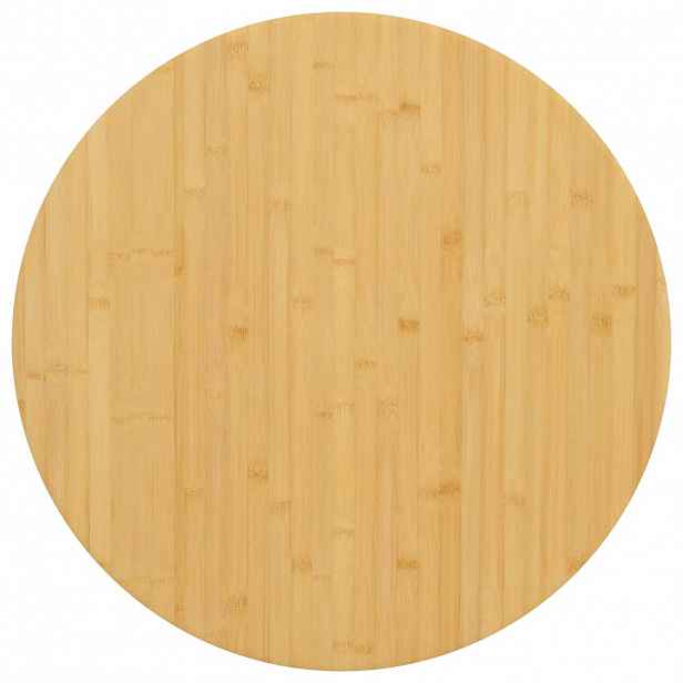 vidaXL Stolní deska Ø 70 x 2,5 cm bambus