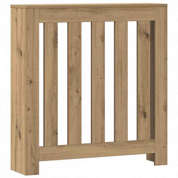vidaXL Kryt radiátoru Dub 78 x 20 x 82 cm Kompozitní dřevo