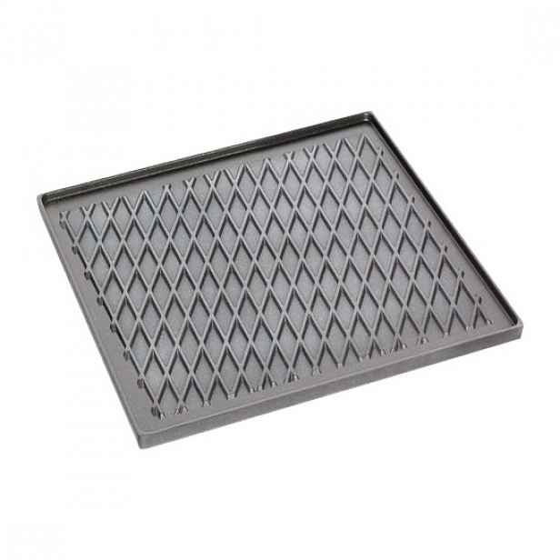 Grilovací podnos, hliník, 35,4 × 32,5 cm GN 2/3 – AMT Gastroguss