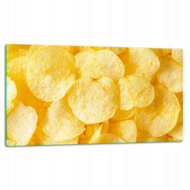 7v1 Skleněná Deska Na Krájení 52x30 Chipsy