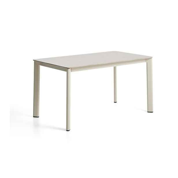 Zahradní jídelní stůl s deskou z kamene 80x140 cm Anafi – Kave Home
