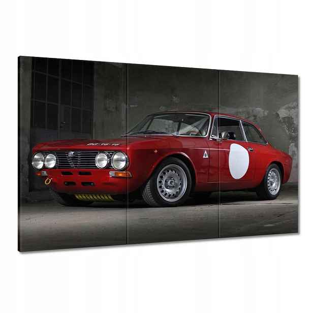 Obrazy 120x80 Červená Alfa Romeo