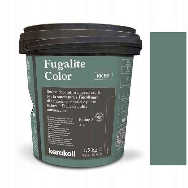 Epoxidová Spárovací Hmota Dvousložková Kerakoll Fugalite Color KK50 1,5KG
