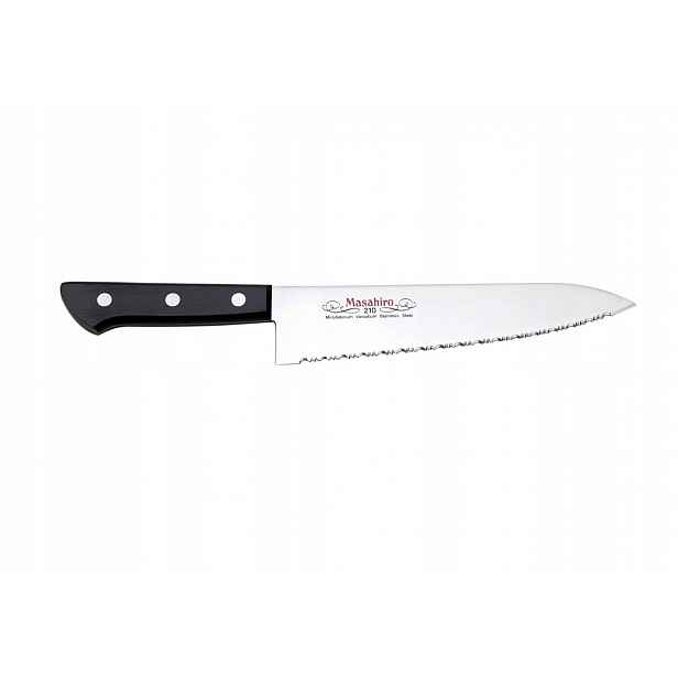 Japonský nůž Gyuto Wave Edge 210 mm Masahiro Bwh