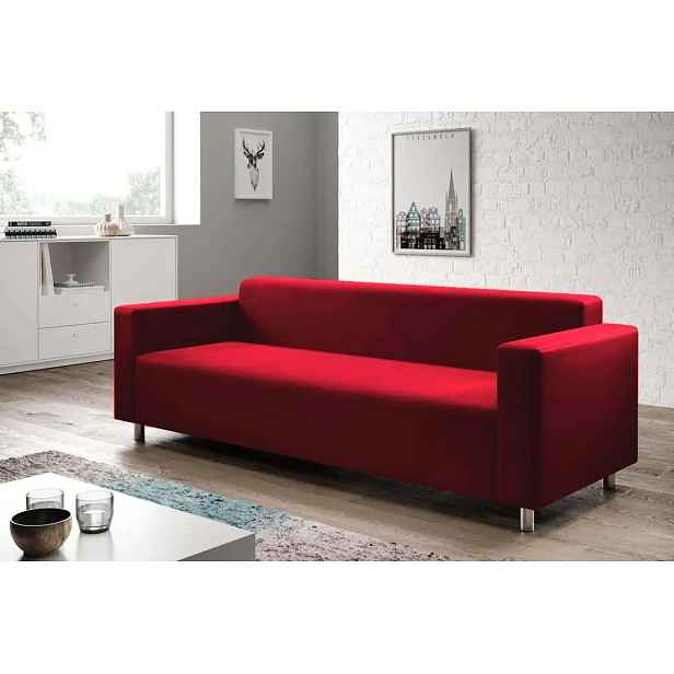 Casarredo Pohovka - trojsedák HALLE ekokůže Cayene 1117