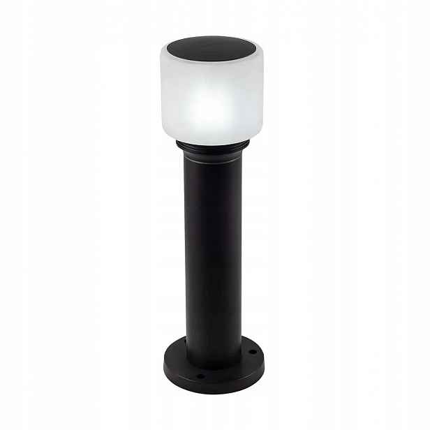 Černá zahradní lampa Sloupek 40 cm pro žárovku E27 Madrid Goldlux