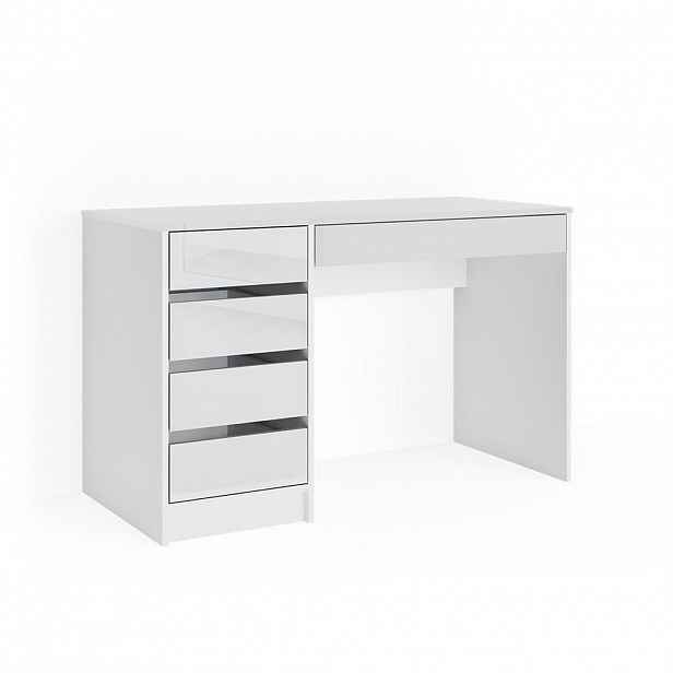 Vicco TOALETNÍ STOLEK Sherry Bílá vysoký lesk 120 cm