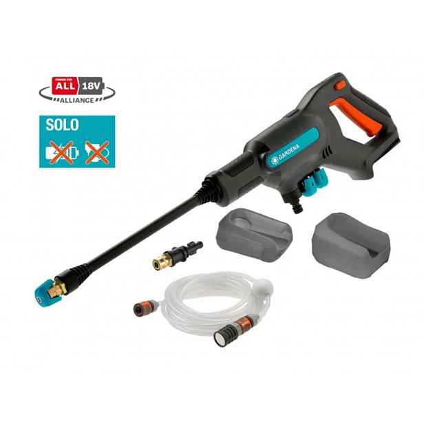Gardena - 18V AKU tlaková myčka AquaClean 24/18V P4A, 24 bar, s příslušenstvím, bez baterie a nabíječky 14800-55