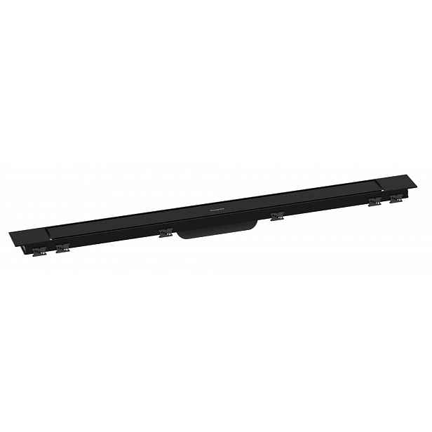 Hansgrohe RainDrain Match Plus - Sprchový žlab 90 cm, s roštem, matná černá 56216670