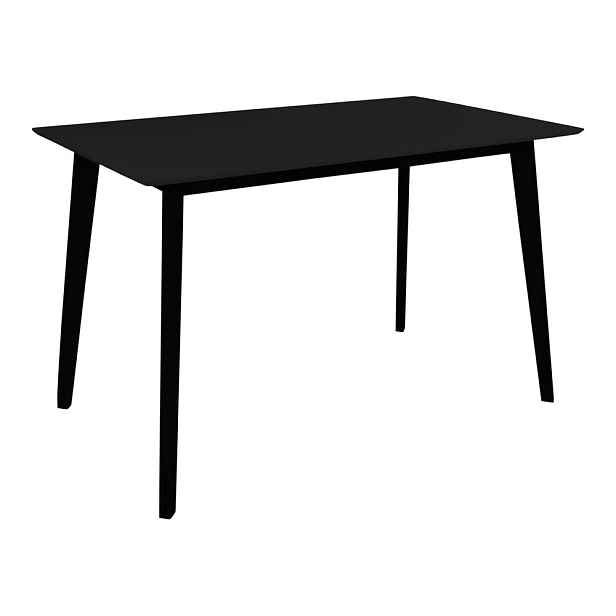 Jídelní stůl s černou deskou 70x120 cm Vojens – Bonami Essentials