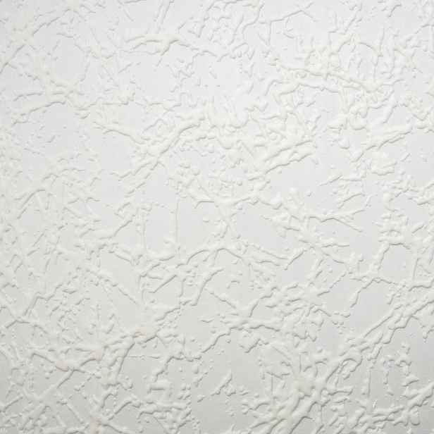Tapeta Na Malování Strukturovaná Bílá Ozdobný Vzor 25 m x 106 cm